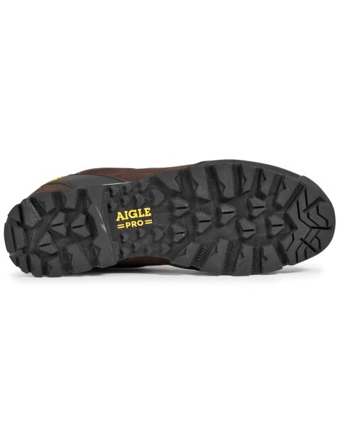 Chaussures de sécurité en Cuir Nassio Mtd S3 marron