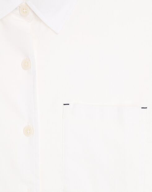 Chemise relax Enessamo blanche