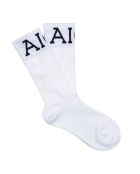 2 Paires de chaussettes Klavew noir/blanc