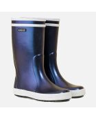 Bottes de pluie High Cut Lolly irisées bleues