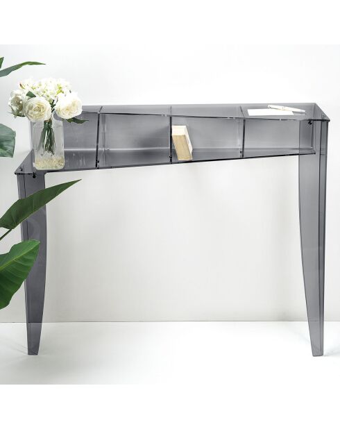 Console Chopin  fumé - 100x30x100  cm