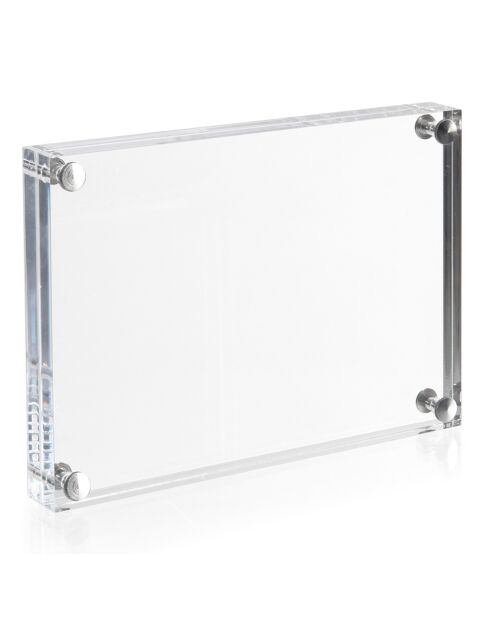 Cadre photo clair transparent - 13x2x18 cm