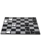 Jeu Ludotech 3-en-1 noir/gris - 29.5x29.5x3.5 cm