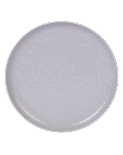 Service de table en Porcelaine gris - 24 pièces