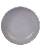 Service de table en Porcelaine gris - 24 pièces