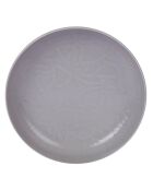 Service de table en Porcelaine gris - 24 pièces