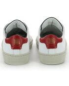 Sneakers en Cuir Oya blanc/bleu marine/rouge