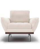 Fauteuil Olivier beige clair - 95x95x87 cm