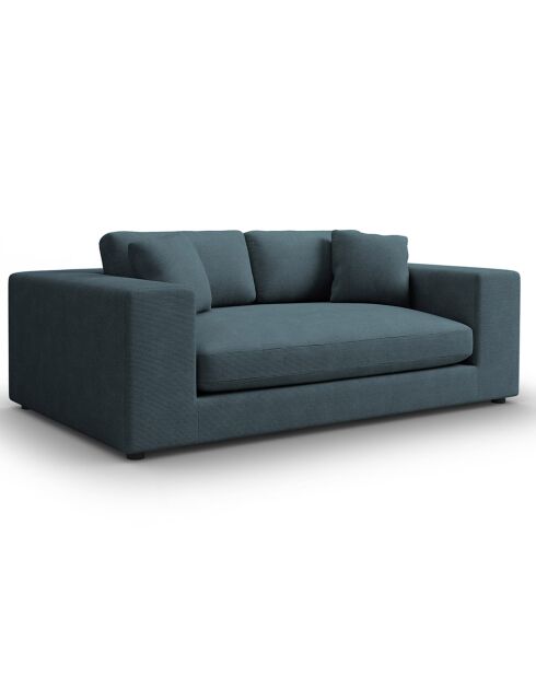 Canapé Tendance 3 Places bleu - 220x122x72 cm