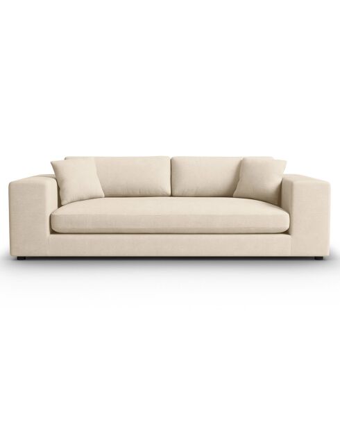 Canapé Tendance 4 Places beige clair - 262x122x72 cm