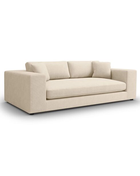 Canapé Tendance 4 Places beige clair - 262x122x72 cm