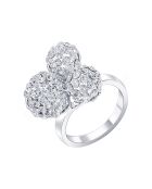 Bague Our Universe argenté/blanc