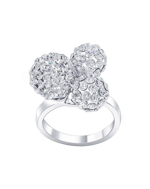 Bague Our Universe argenté/blanc