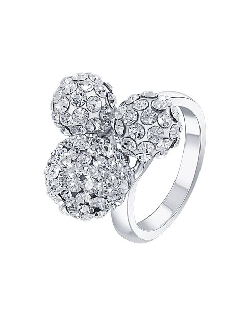 Bague Our Universe argenté/blanc