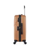 Valise Cabine 4 roues simples Norine-A 50 cm orange