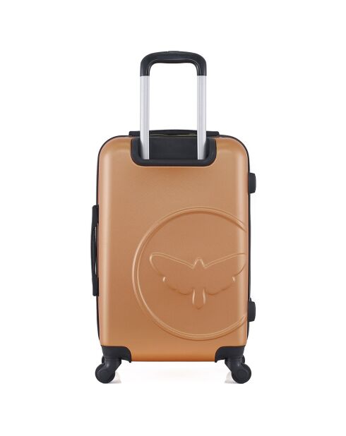 Valise Cabine 4 roues simples Norine-A 50 cm orange