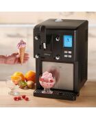 Turbine à glace semi-professionnelle pour glaces à l'italienne multicolore