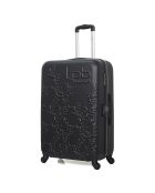 Valise Cabine XXS 4 roues simples Naïs 46 cm noire