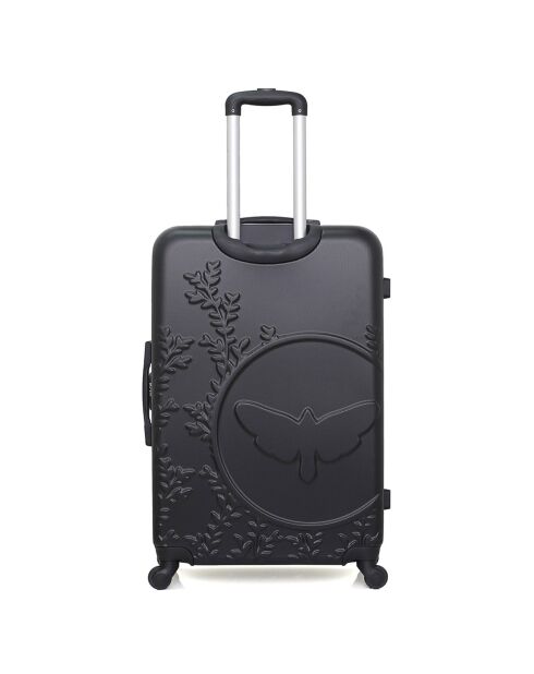 Valise Cabine XXS 4 roues simples Naïs 46 cm noire