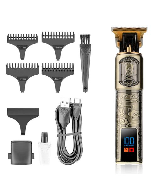 Tondeuse sans fil métal - 10 Pièces