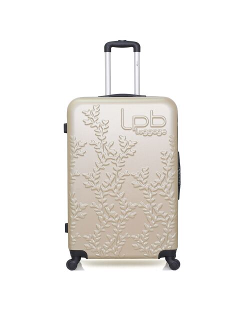 XXS Cabinekoffer 4 enkele wielen Naïs 46 cm beige