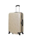 XXS Kabinenkoffer 4 Einzelräder Naïs 46 cm beige