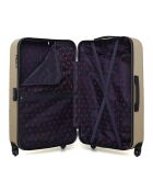 XXS Kabinenkoffer 4 Einzelräder Naïs 46 cm beige