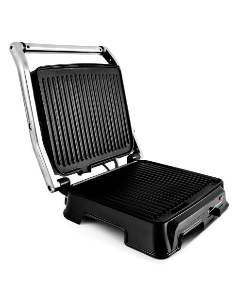 Grill viande noir/argenté