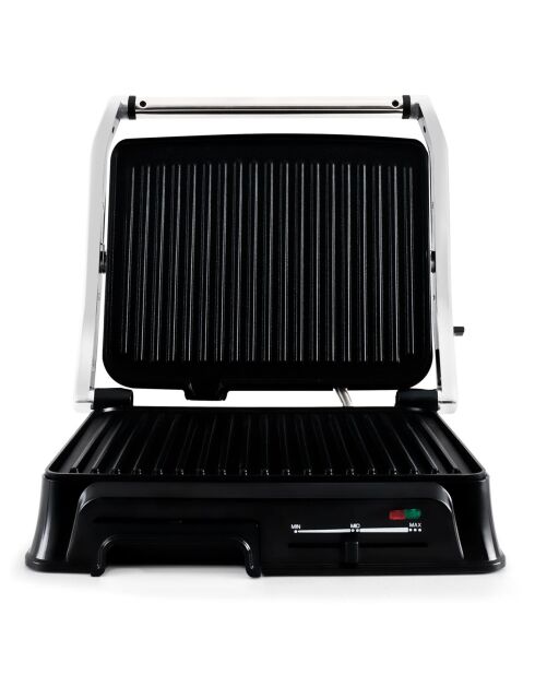 Grill viande noir/argenté