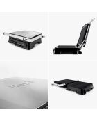 Griglia per carne nera/argento