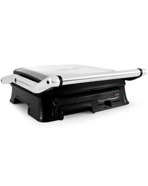 Grill viande noir/argenté