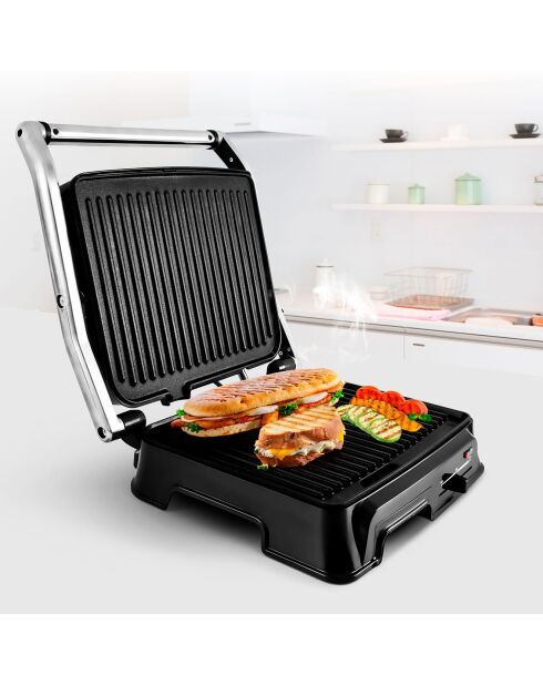 Grill viande noir