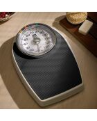 Pèse-personne mécanique grand cadran noir