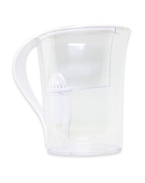 Carafe filtrante blanche