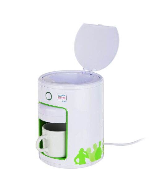 Machine à expresso blanc/vert