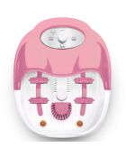 Bain de pieds massant blanc/rose - 5 L