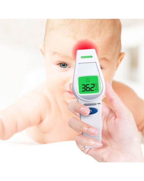 Thermomètre frontal norme médicale blanc