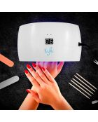 Kit de manucure blanc - 11 pièces