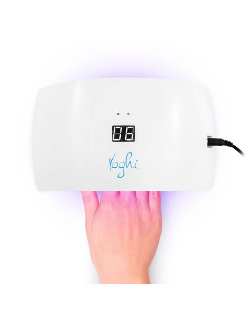 Kit de manucure blanc - 11 pièces