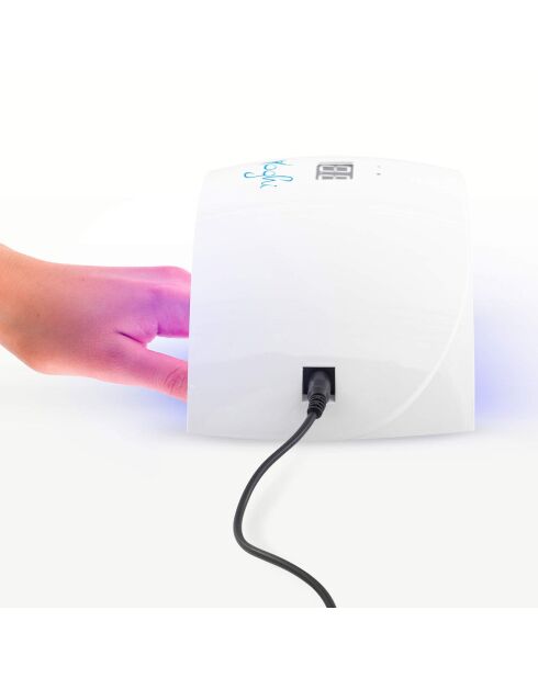 Kit de manucure blanc - 11 pièces