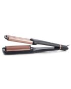 Fer à boucler en Céramique multi ondulations gris/rose