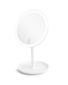 Miroir avec LED blanc - D.20 cm