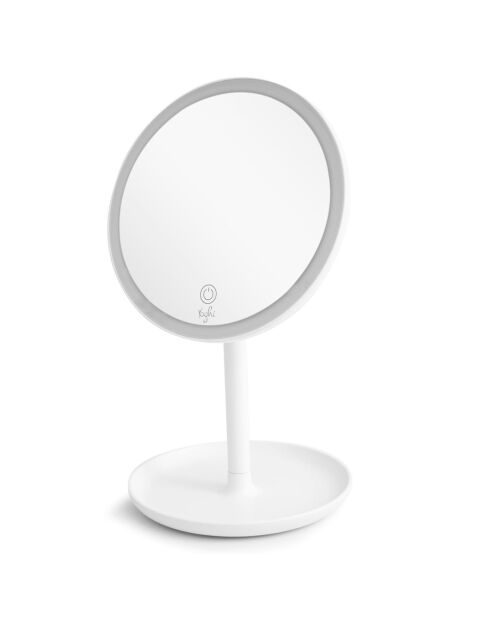 Miroir avec LED blanc - D.20 cm