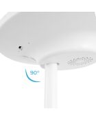 Miroir avec LED blanc - D.20 cm