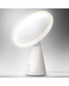 Miroir avec LED blanc - D.23 cm