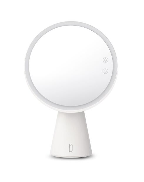 Miroir avec LED blanc - D.23 cm
