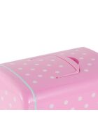 Mini réfrigérateur beauté rose - 13x21x14 cm