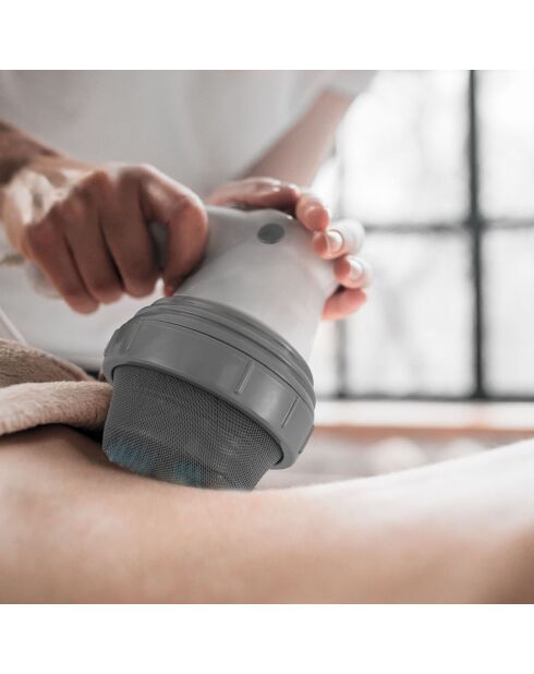 Masseur multi usages blanc/gris
