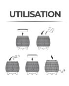 Mehrfarbiger USB-Ultraschall-Aromadiffusor - 90 ml