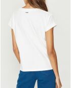 T-Shirt en Coton Bio Sisters blanc